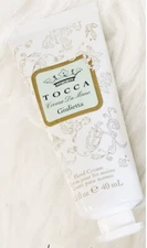 TOCCA Guilietta Perfume HAND CREAM Body Lotion Soft Skin Womans Scent 1.5oz NeW
