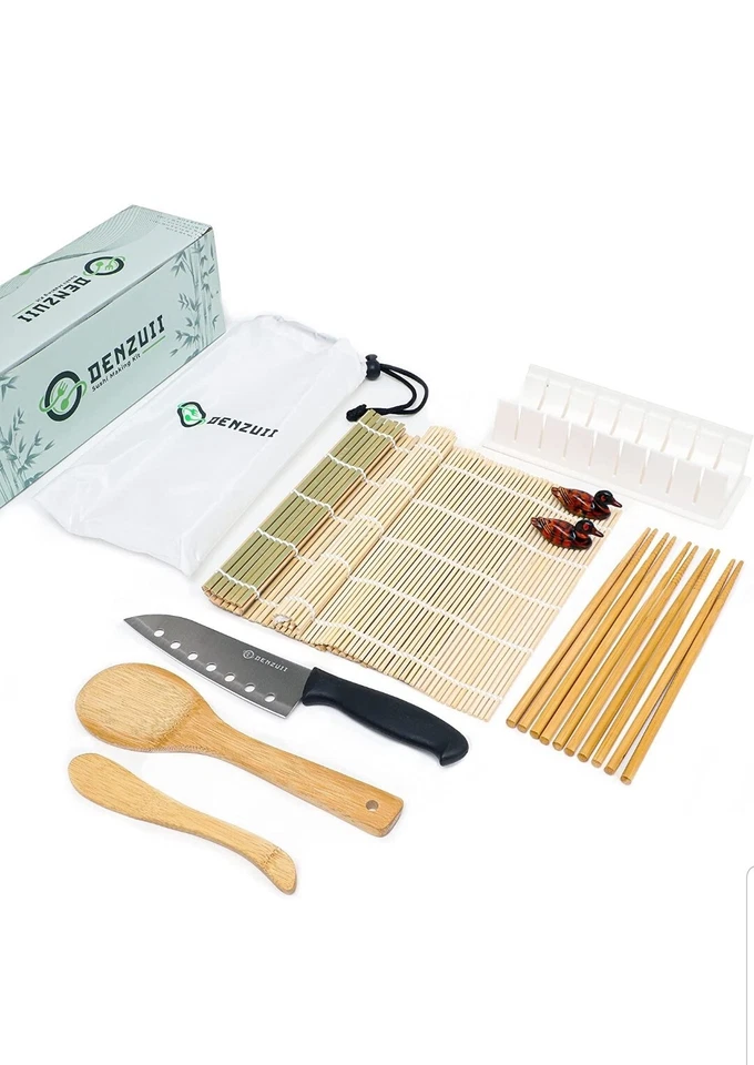 Sushi Maker, All in 1 Easy Sushi Making Kit for Beginners, Sushi Kit with knife - Image 4 of 4