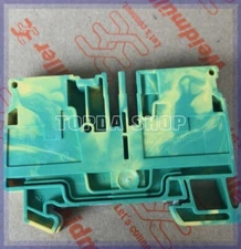 10pcs A2C 6 PE grounding type yellow-green terminal block 1991810000