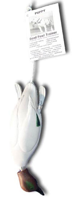 Dokken DeadFowl Green Wing Teal Retriever Training Dummy - Realistic Feel, Discourages Shaking