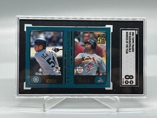 2001 TOPPS Traded #T99 SUZUKI/PUJOLS Graded SGC 8 Rookies of the YEAR NM-MT