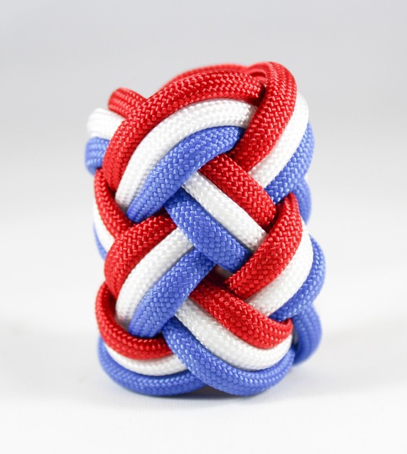 Paracord Neckerchief Woggle Slide Cub Boy Eagle Scout Turks Head Knot Handmade eBay