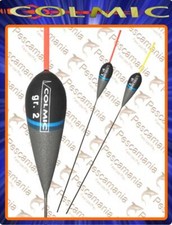 Flotteur Colmic ""SERCHIO" 0,10-5,0gr fil passant quille fiber plastic antenne