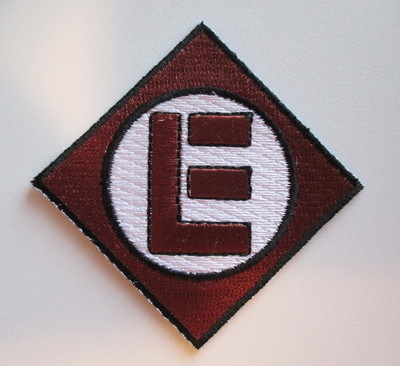 ERIE LACKAWANNA Eisenbahn PATCH The Friendly Service Route BÜGELBILD