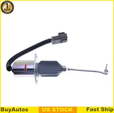 New 12V Stop Solenoid Valve For Mitsubishi S4Q S4S S6S Volvo Terex Schaeff Sdmo