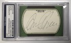 ARNOLD SCHWARZENEGGER PSA/DNA Certified Cut Auto Autograph S