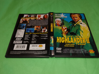 Highlander 2 - DVD - Sean Connery - Christopher Lambert