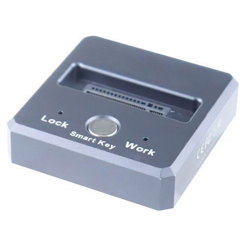 SSD Docking Station 1000MB/s M.2 NVME/SATA SSD Enclosure Portable Dockcase - Afbeelding 5 van 8