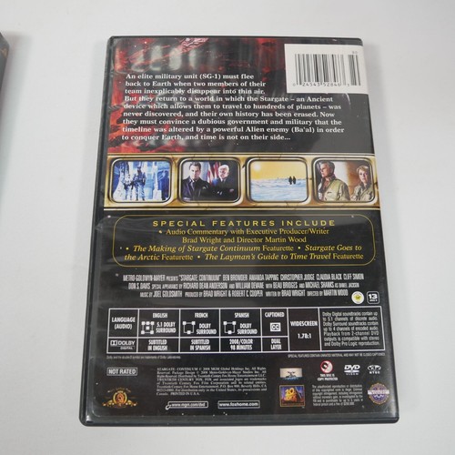 Stargate SG-1 Complete Series + The Ark Of Truth & Continuum Movies DVDs Tested - Bild 5 von 6
