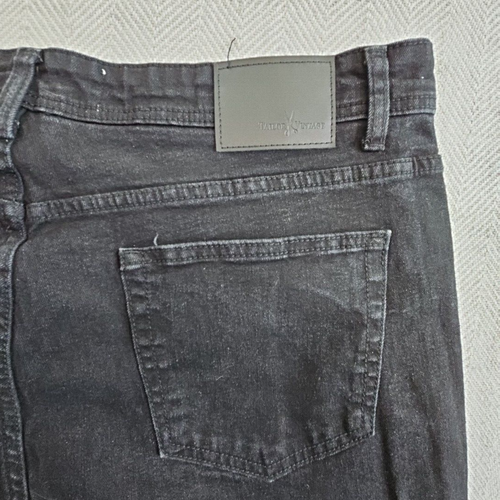 Tailor Vintage Canaan Slim Stretch Jeans Hose Herren 38x30 Schwarz Comfort Waist - Bild 13 von 16