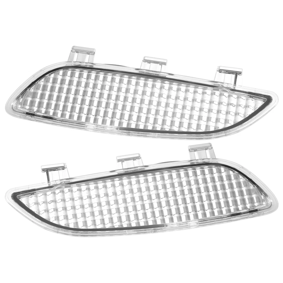 Reflector de luces de señalización laterales de parachoques delantero 2 piezas para BMW M3 E90 E92 E93 2008-2013 Foto 2 de 4