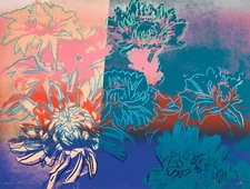 ANDY WARHOL Pop Art Poster or Rolled Canvas Print "KIKU"