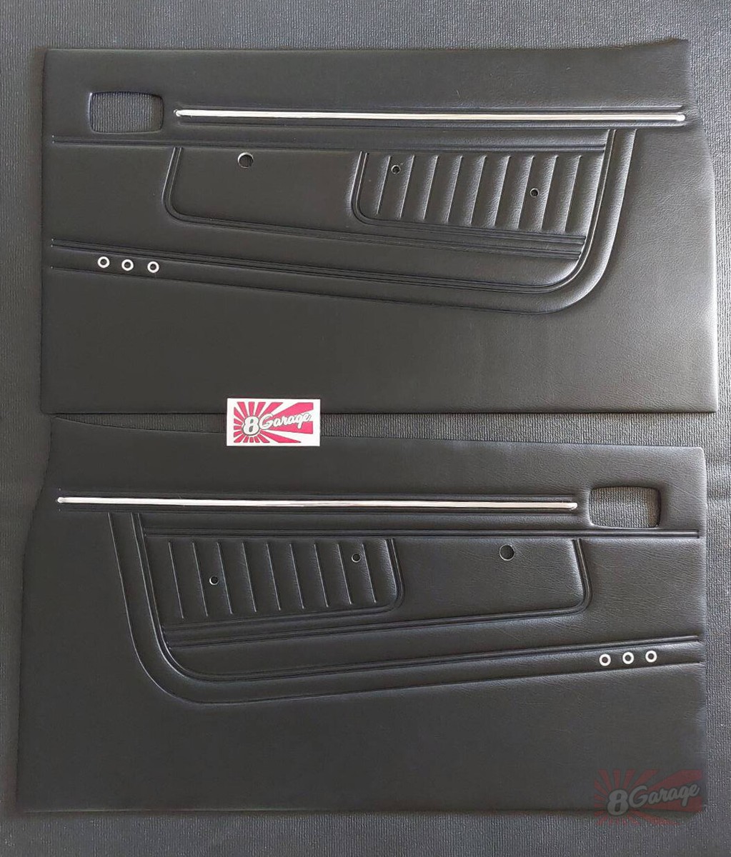 8 Garage Custom Door Panel Set for Datsun 620 / Black / C1 | eBay
