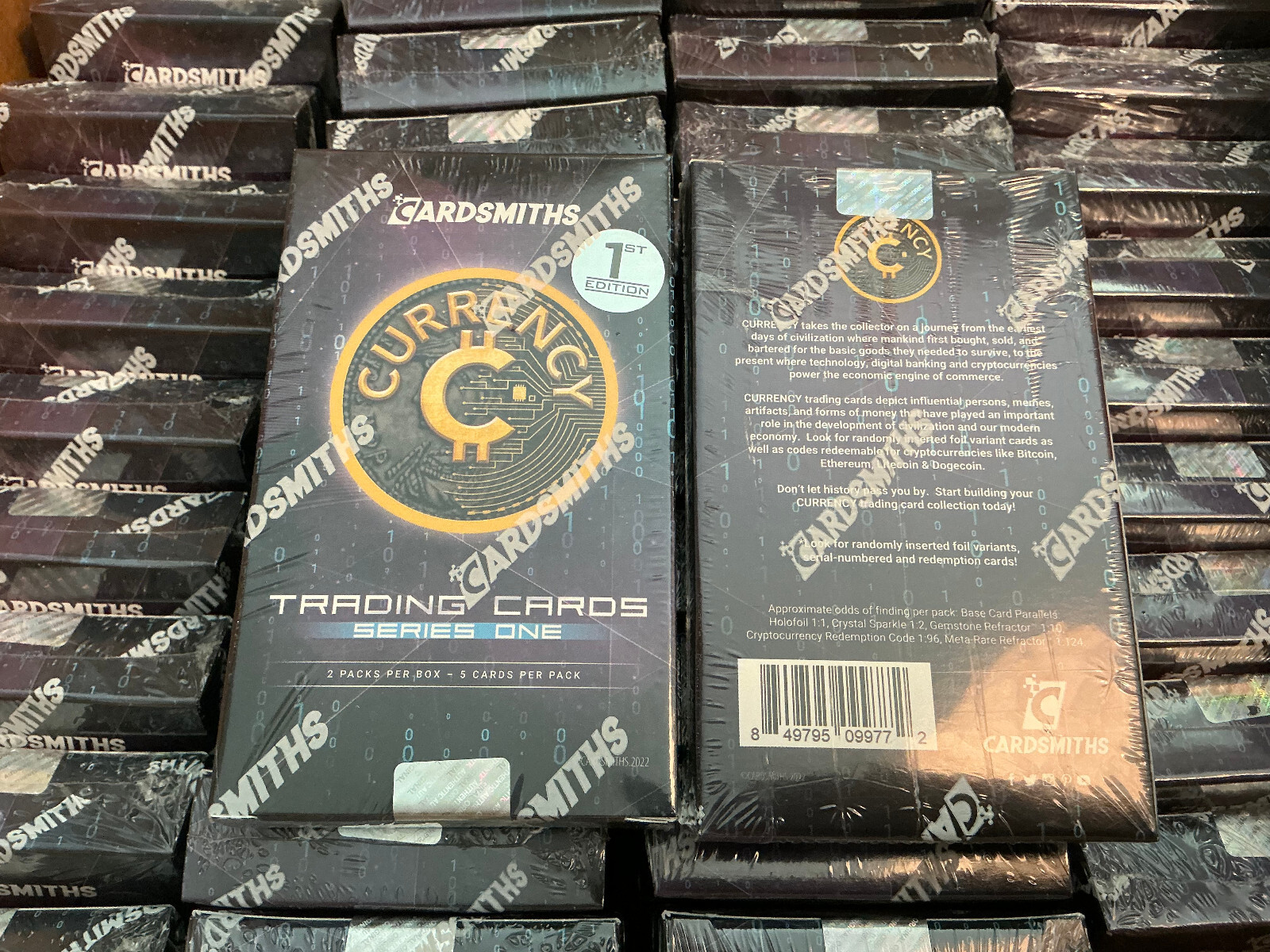 Cardsmiths Currency Series 1 Sealed BOX Lightweight NO Gem or Redemption read