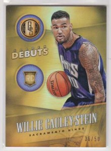 2015-16-Willie-Cauley-Stein-Rookie-RC-50-Panini-Gold-Standard-Golden-Debuts