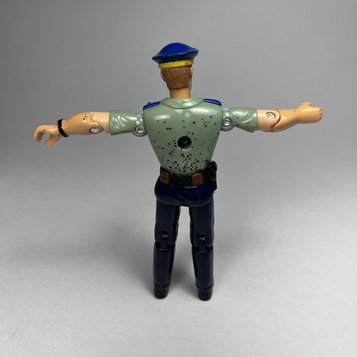 The Corps 3.75" Police Action Figure Lanard Gi Joe Rare Two Tones Vintage 1999 - Picture 3 of 3