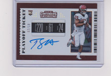 LOT 2019 Contenders Rodney Anderson RPS Playoff Ticket RC Auto /18 + Cracked Ice