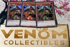 3x (M/NM) *EURO* Majesty's Fiend - Ultra Rare - 1st Edition - DUDE-EN035