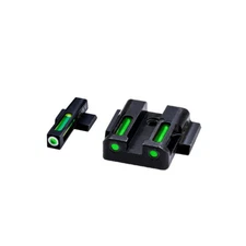 Hi-Viz Smith & Wesson M&P Shield Litewave H3 Tritium/Litepipe Sight Set