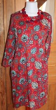 Madness Tulpenkleid; Dahlie rot/bunt Gr.42 Taschen; kbA BW; Neu!!
