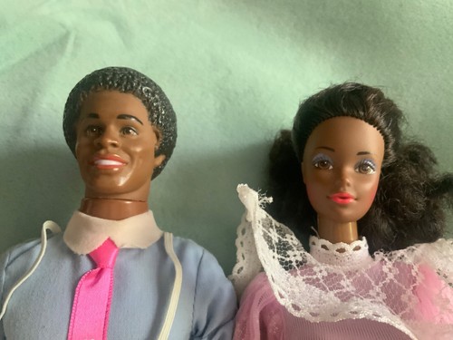 Vintage The Heart Family African American 1984 Mattel #2052 Deluxe Set EXC - Bild 4 von 9