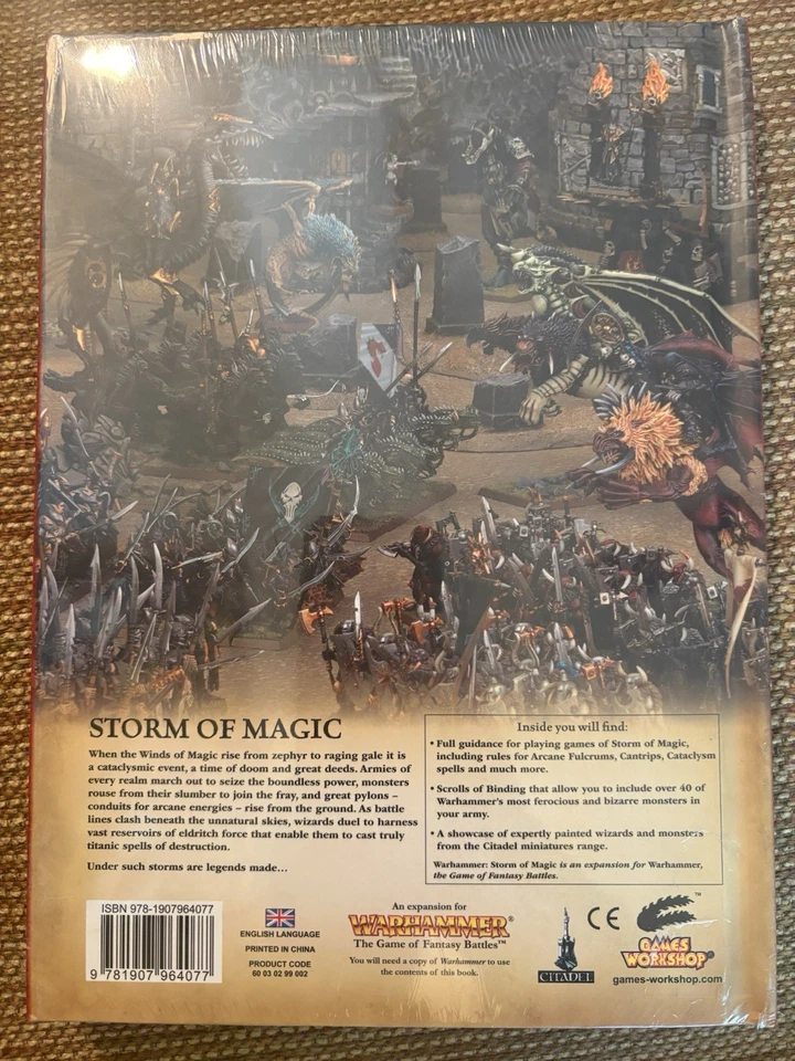 Warhammer Storm of Magic Expansion Book 8th Edition Hardcover | BRAND NEW SEALED - Image 2 of 2