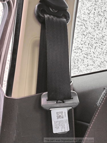 Cintura sicurezza post. centr. LANCIA MUSA (43) 1.4 8V Ecochic GPL Mnv 455661
