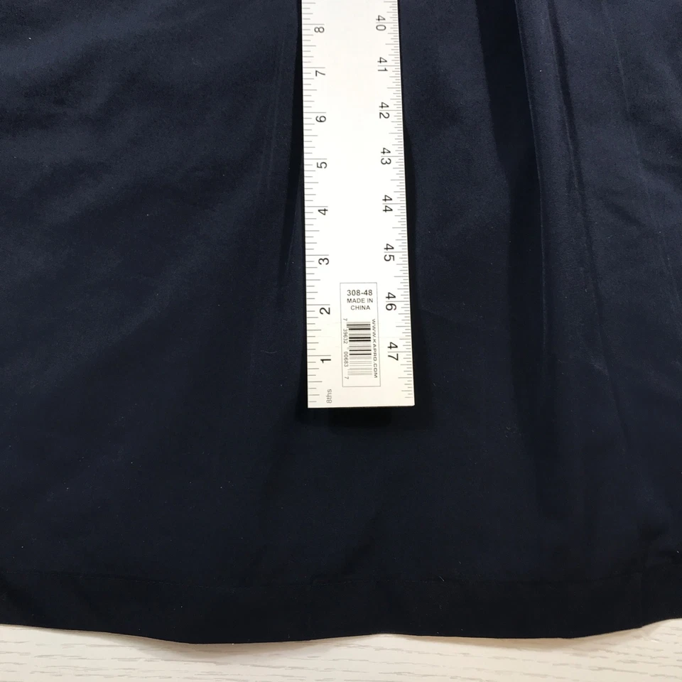 Impermeable LL Bean Trench Vintage Mujer L Azul Extraíble Capucha Forrado Exterior Años 90 Foto 4 de 4