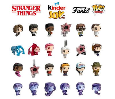 YOUR CHOICE STRANGER THINGS FUNKO POP SURPRISES KINDER JOY 2025
