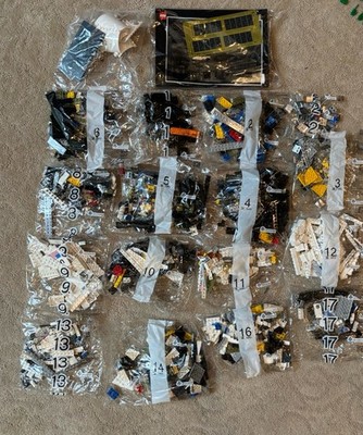LEGO Icons: NASA Space Shuttle Discovery 10283 Set **missing Bags 7 & 15!