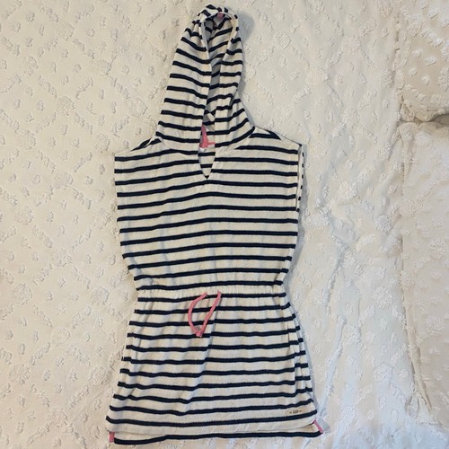 Gap Kids Terry Cloth Dress Hooded Pool Swim Coverup Girls Size Medium
