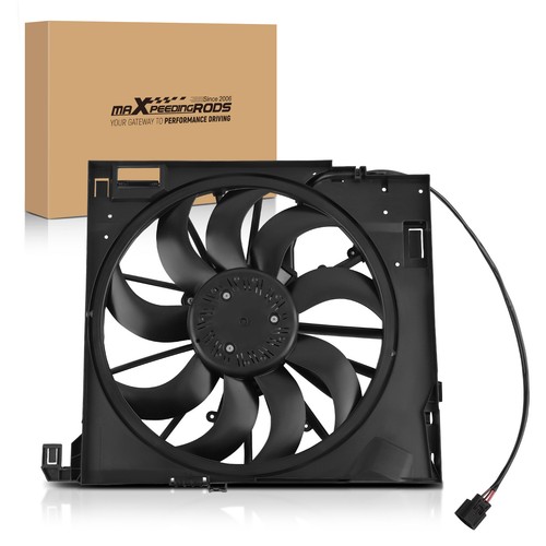 Engine Radiator Cooling Fan Assembly for Jaguar XF/XJ/XKR-S 2010-2019 C2D38737 - Picture 2 of 20