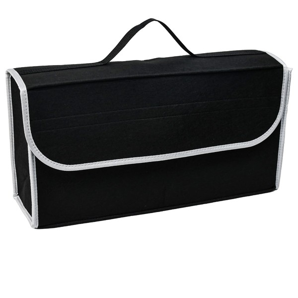 Kofferraum Organizer Auto Filz Tasche Universal Faltbar Rutschfest 50 X 24 Cm-image
