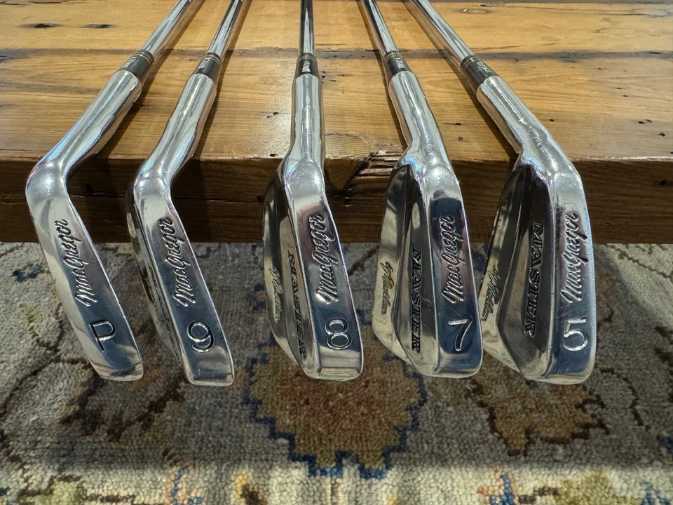 LH Macgregor Jack Nicklaus Master Short Set PW,9,8,7 & 5 irons. Left hand - Image 2 of 4