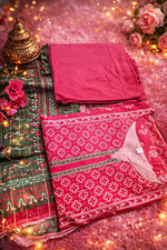 Women?s Ready Made Cotton Salwar Kameez Suit Pink Pakistan Traditional