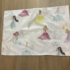 Pottery Barn Kids Disney Princess Pillowcase Toddler Size 15.5 X 23