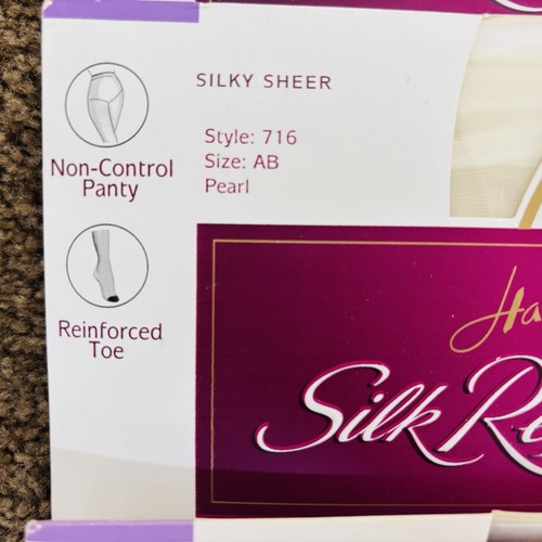5 Pantimedias Hanes Silk Reflections Talla Estilo AB (2) 715 (3) 716 Colores Surtidos - Imagen 6 de 7