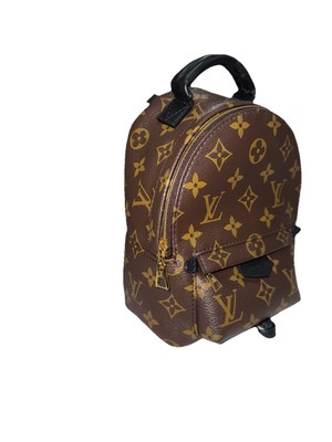 Louis Vuitton Palm Springs Backpack Mini Brown Canvas