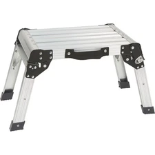 Ironton Compact Aluminum Platform, 350-Lb. Capacity, 11 3/4in.L x 18in.W x 13