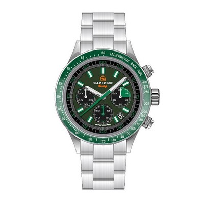 Avion - Herrenuhr Racing Chronograph Grün (AV1017CC)