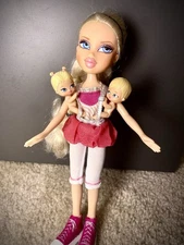 Vintage (RARE) Bratz World Familiez Cloe Babysitter Doll MGA Entertainment