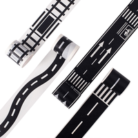 Road Railway Washi Tape Set 4 Rollen Klebeband Dekoratives Papier Masking Tape F