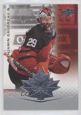 2021 Upper Deck Team Canada Juniors Benjamin Gaudreau #90 v6g
