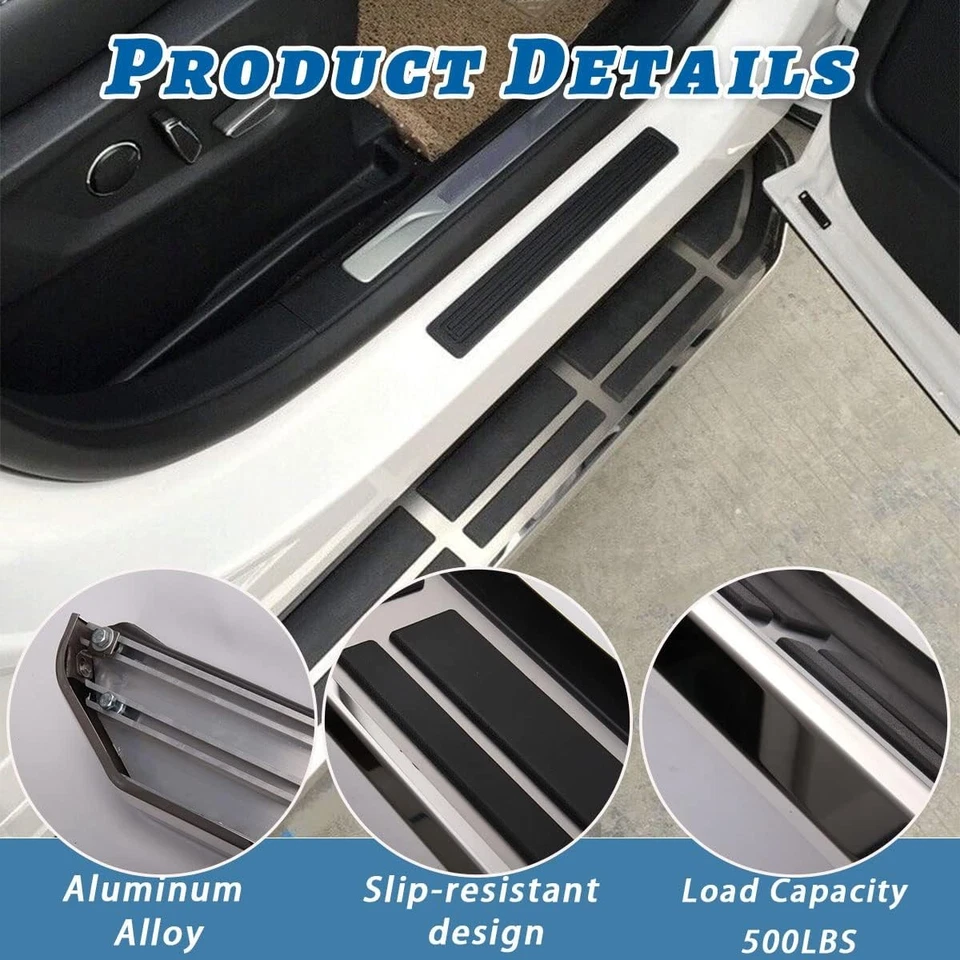 Running Boards for Infiniti JX35 QX60 2013-2020 Side Steps Nerf Bar Accessories - Изображение 4 из 4