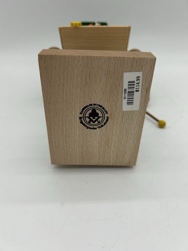 Erzgebirgische Volkskunst Nussknacker Spielzeugmacher 13,5" Top Zustand - Bild 14 von 17