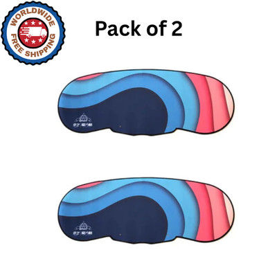 Qiyi Flash Stacking Mat Cube Protective Timer Mat Terraced Rainbow (Pack of 2)