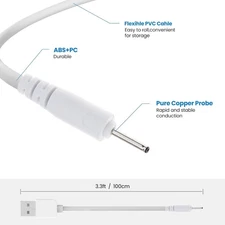 Intended for COSLUS FBS02/FBS01 Facial Cleansing Brush Charging Cable Protabl...