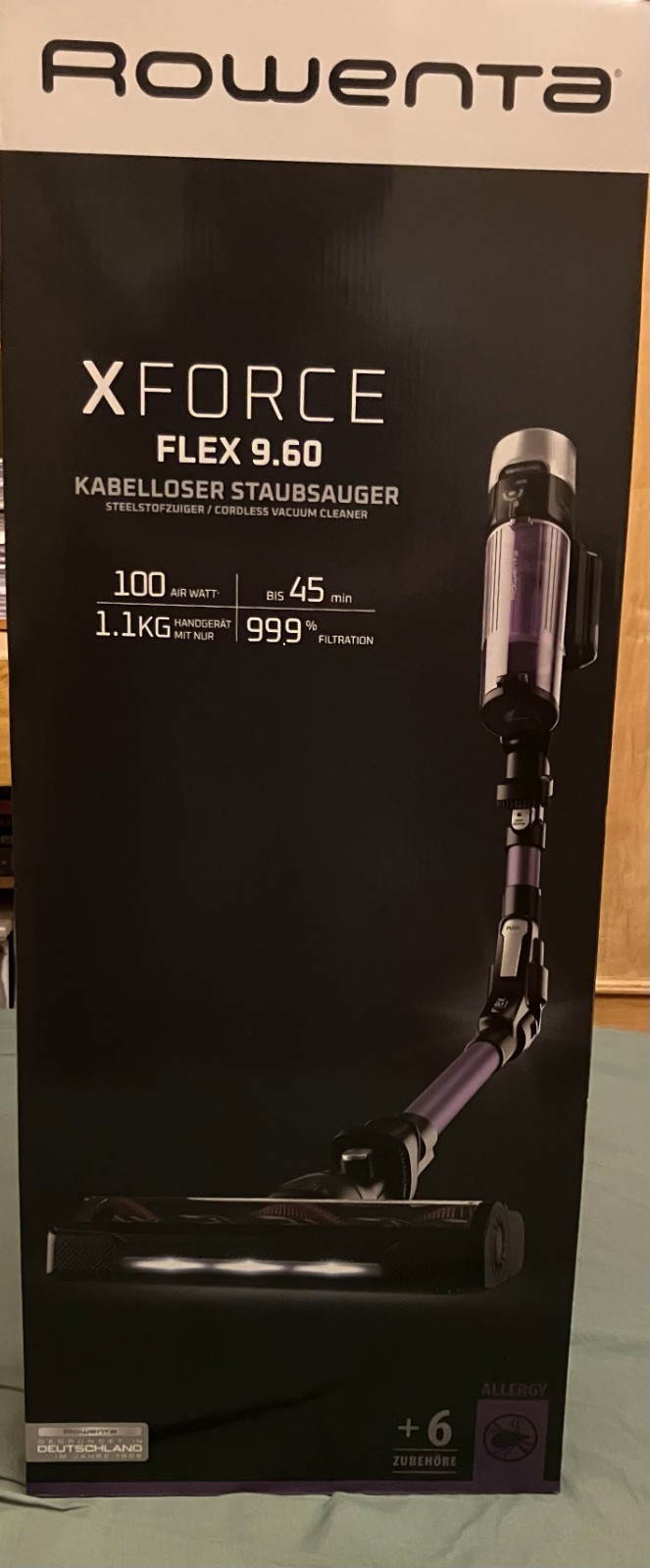 Aspirateur Rowenta X Force RH2039WO avec tube flexible puissant