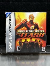 Justice League Heroes: The Flash (Nintendo Game Boy Advance GBA) Game w Box