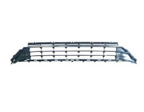 Gitter Grill StoßStange Vorne Mitte FÜR Vw Golf Vii Ab 2017 M/Verchromter Zierl.-image